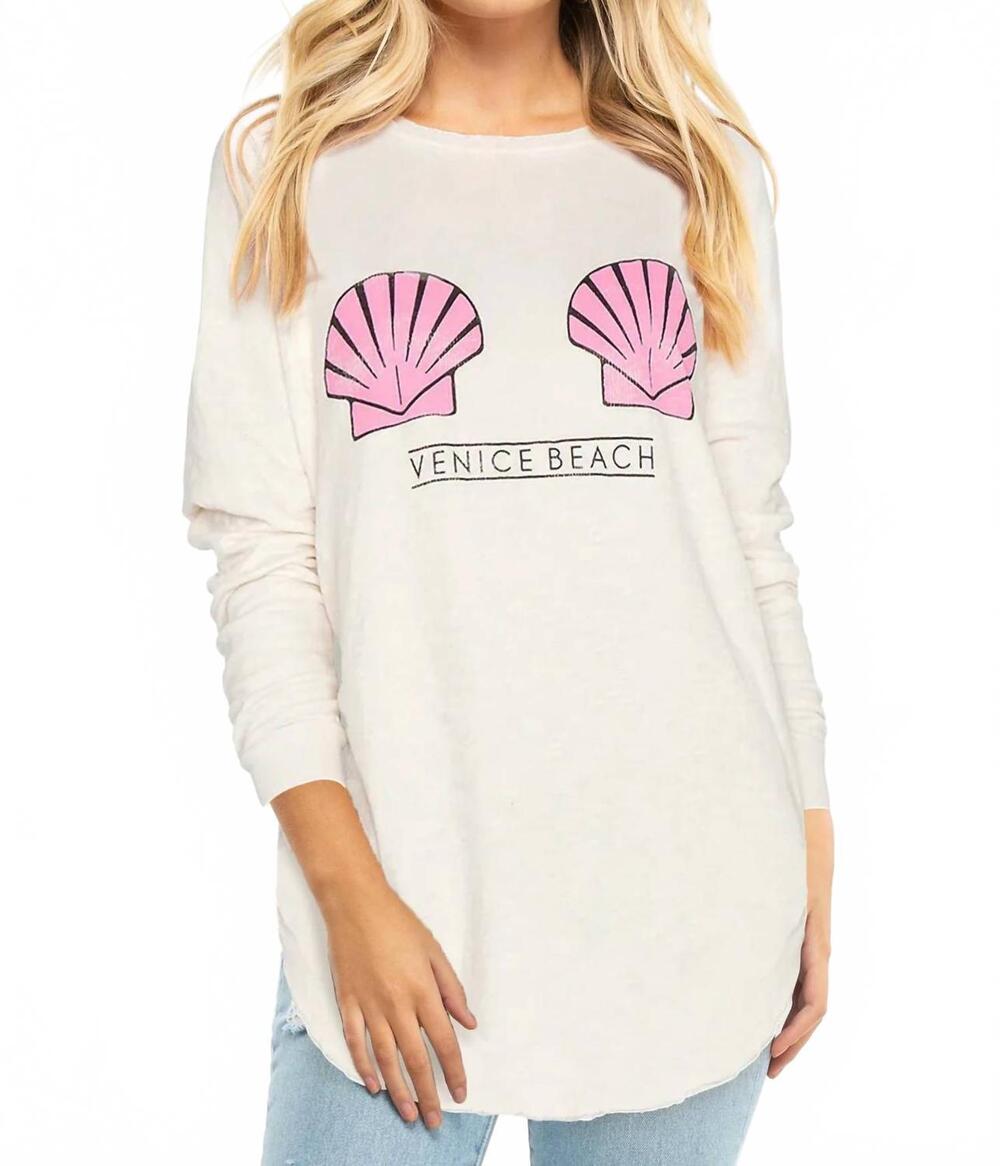 NEW WILDFOX venice shells tuscany tunic in vintage lace